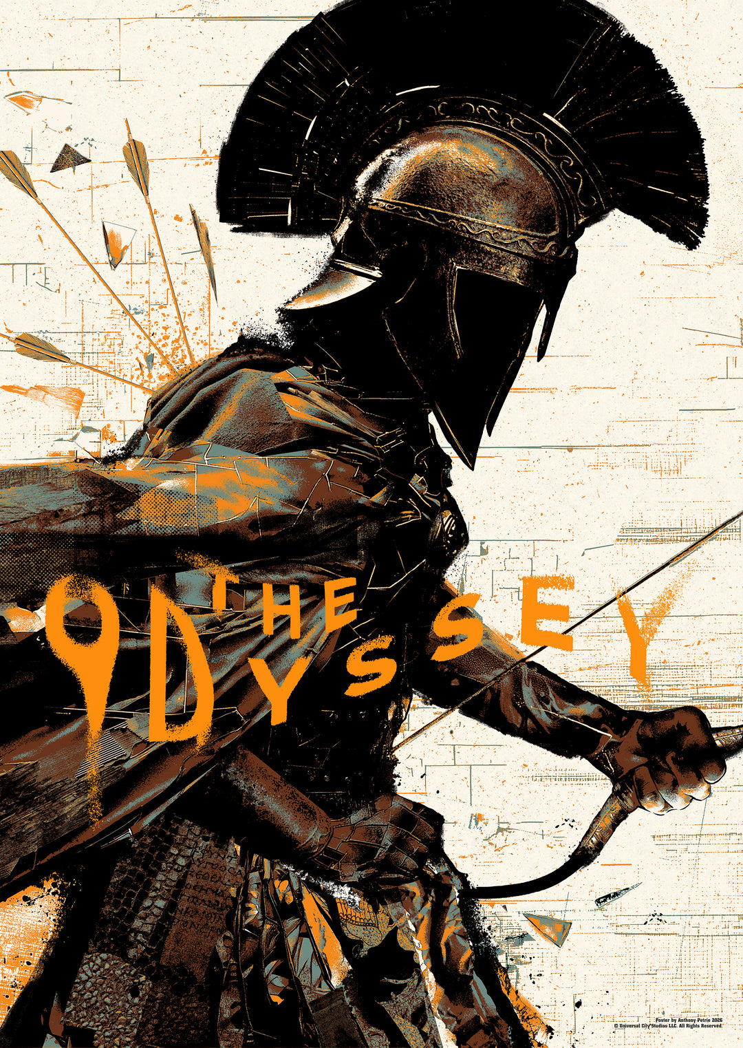 Anthony Petrie - Digital Print (Orange / Gold Edition)